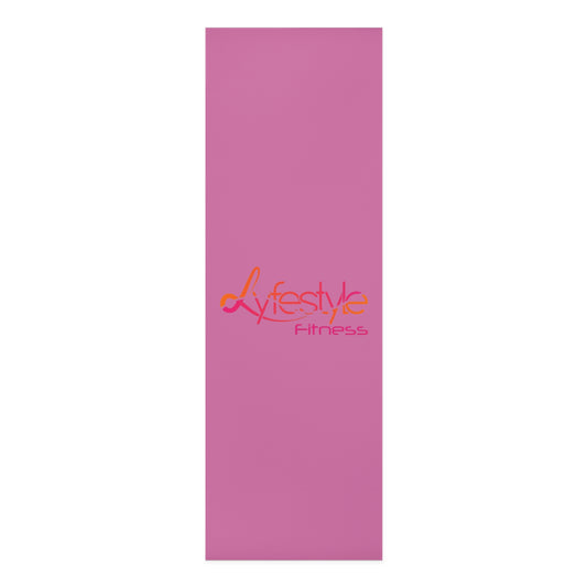 Lifestyle Fitness Foam Yoga Mat - Pink Non-Slip Exercise Mat for Home or Studio