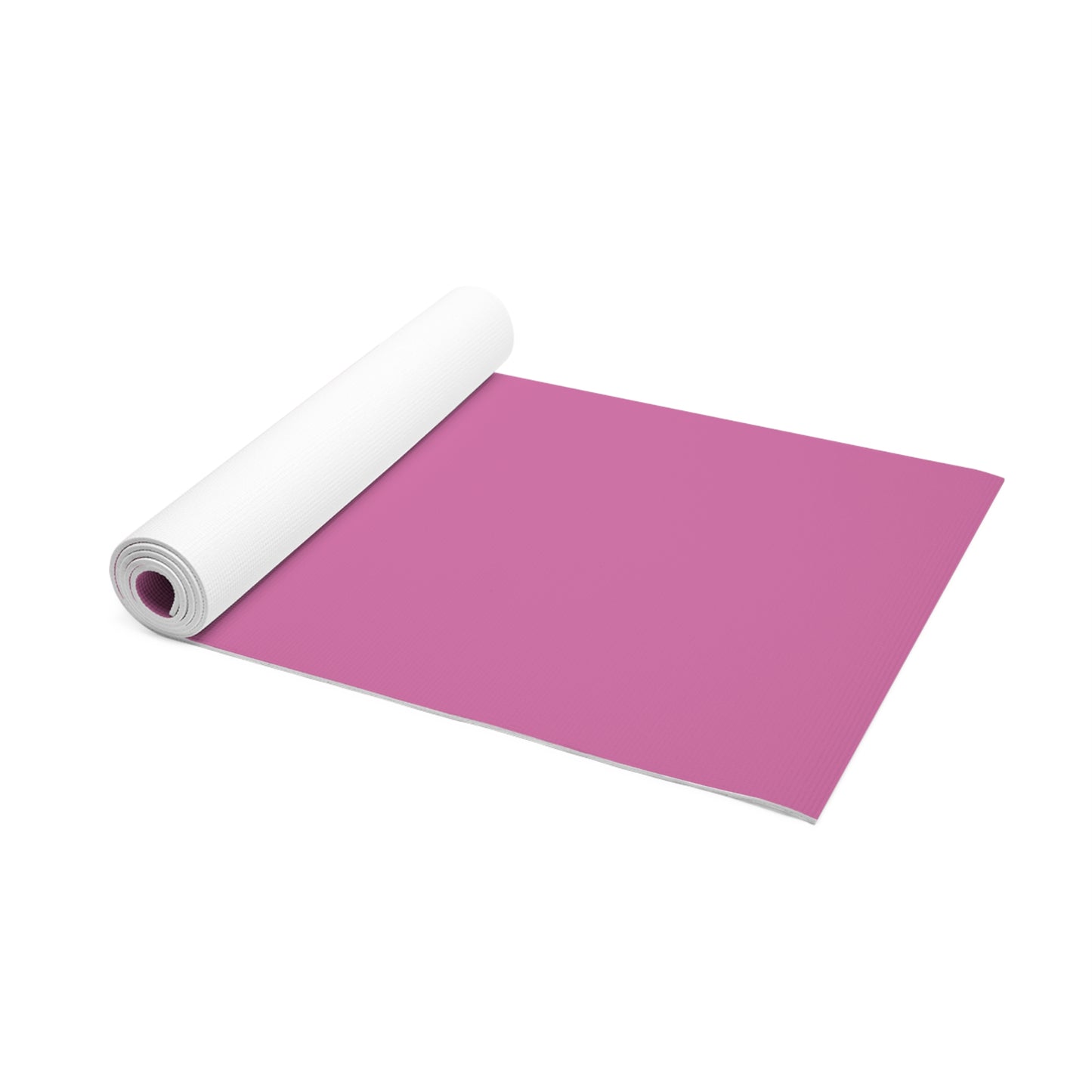 Lifestyle Fitness Foam Yoga Mat - Pink Non-Slip Exercise Mat for Home or Studio