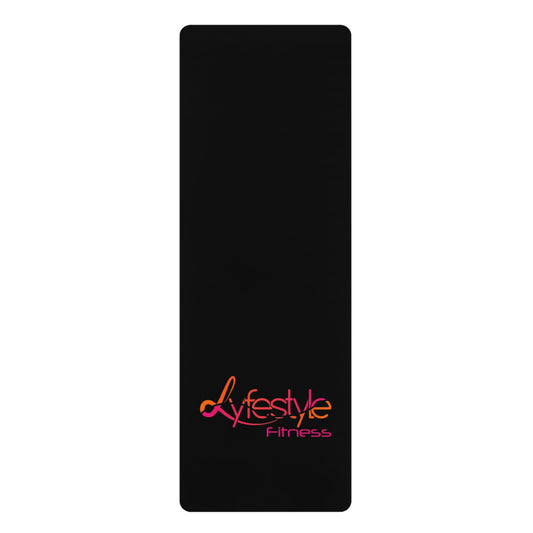 Lifestyle Fitness Rubber Yoga Mat - Non-Slip, Durable Workout Essential