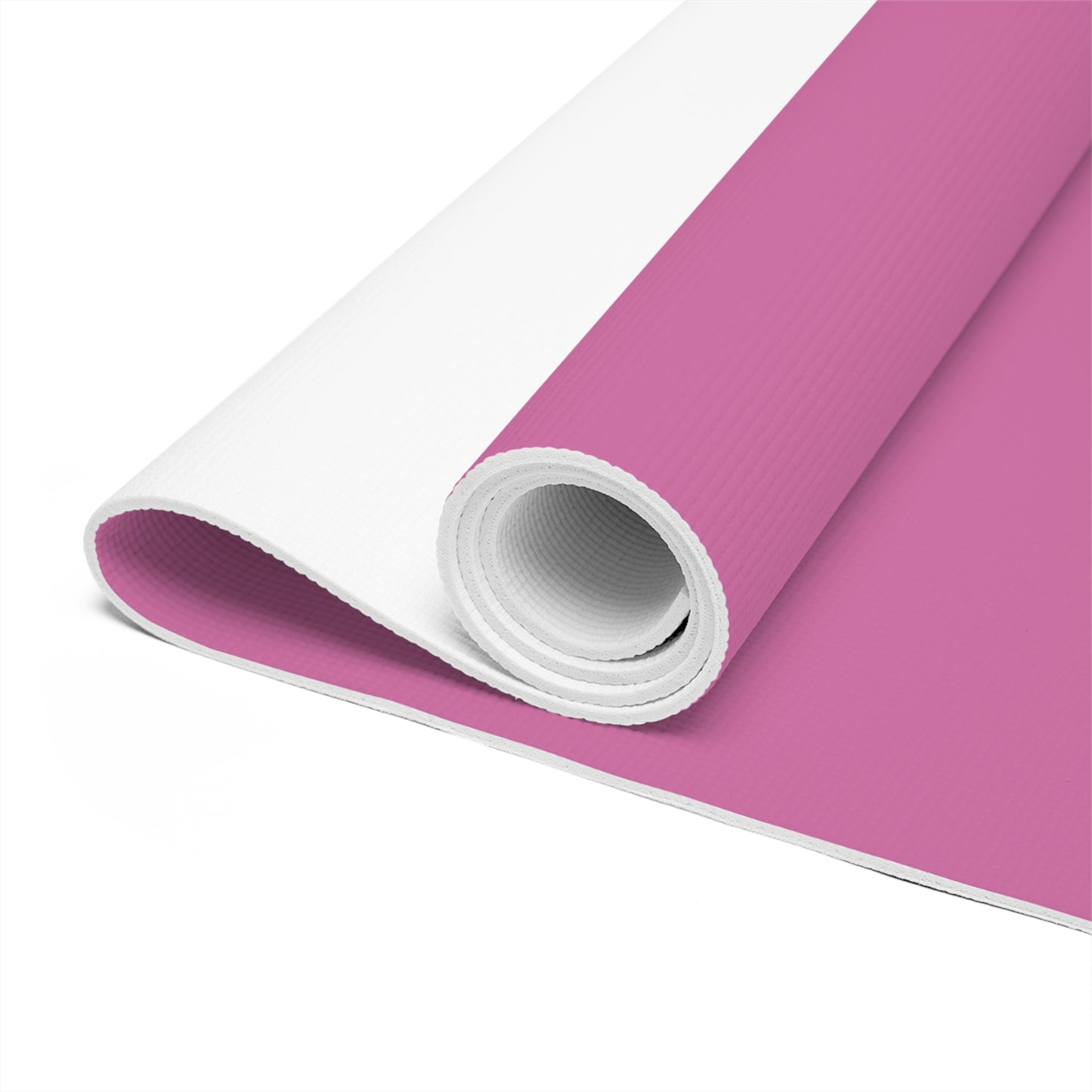 Lifestyle Fitness Foam Yoga Mat - Pink Non-Slip Exercise Mat for Home or Studio