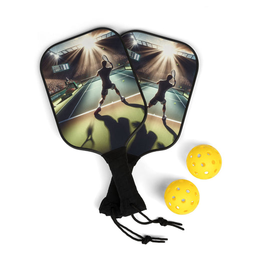 Pickleball Paddle Set with Sport Design - Perfect for Enthusiasts and Gifts